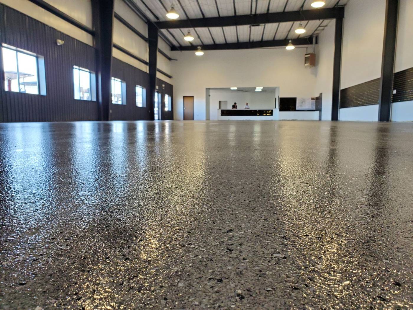 Industrial and commercial flooring installed by Concrete Doctor in Dubai
